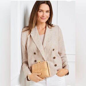 Talbots Wicker Clutch